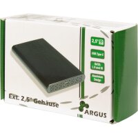 Inter-Tech HDD Gehäuse 2.5" Argus GD-25010 mit USB 3.1 Gen2 retail