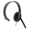 IC Intracom Mono USB-Headset - Ohrumschließendes Design (Over-Ear) - Ohrmuschel einseitig - kabelgebunden - USB-A-Stecker - integrierte Lautstärkeregelung - verstellbares Mikrofon - schwarz - Kabelgebunden - Büro/Callcenter - 20 - 20000 Hz - 250 g - Kopfh