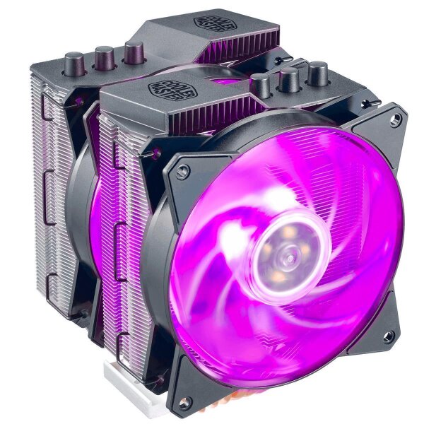 Cooler Master MasterAir MA620P - Kühler - 12 cm - 600 RPM - 1800 RPM - 53,4 cfm - Schwarz