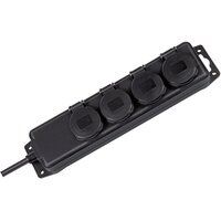 Brennenstuhl BN-1159960 - 4 AC-Ausgänge - 230 V - Schwarz - 2 m