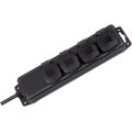 Brennenstuhl BN-1159960 - 4 AC-Ausgänge - 230 V - Schwarz - 2 m