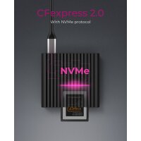 ICY BOX Kartenleser USB3.2 Gen2 Type-B CFexpress - Card-Reader - CF Express Typ A