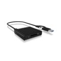 ICY BOX IB-CR404-C31 - CFast 2.0 - Schwarz - 10000 Mbit/s - Aluminium - Leistung - 59 mm