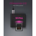 ICY BOX IB-CR404-C31 - CFast 2.0 - Schwarz - 10000 Mbit/s - Aluminium - Leistung - 59 mm