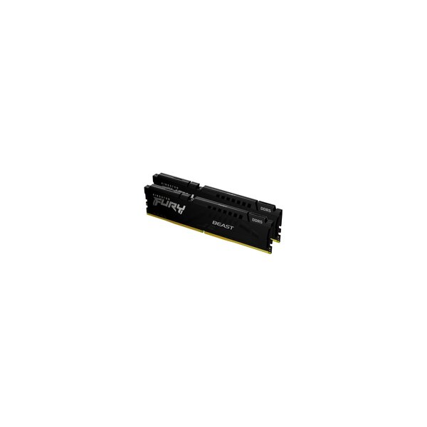 Kingston FURY Beast 64GB 5200MT/s DDR5 CL40 DIMM (2er-Kit) Black - 64 GB - 2 x 32 GB - DDR5 - 288-pin DIMM