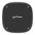 Manhattan 102346 - Drinnen - AC - Kabelloses Aufladen - 1,2 m - Schwarz