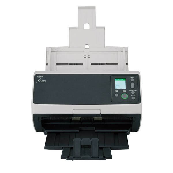 Fujitsu Ricoh fi-8170 - 216 x 355,6 mm - 600 x 600 DPI - 70 Seiten pro Minute - Graustufen - Monochrom - ADF + Scanner mit manueller Zuführung - Schwarz - Grau