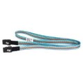 Supermicro mini SAS/mini SAS - 0,2 m - mini SAS - mini SAS - Männlich/Männlich - Schwarz - Blau - 22,9 cm (9")