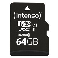 Intenso 3424490 - 64 GB - MicroSD - Klasse 10 - UHS-I -...