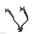 Neomounts FPMA-D750DBLACK2 Monitorarm 10-32" - Gasfeder - Topfix - 180°-Stopp - Klemme/Durchführung - 25,4 cm (10") - 81,3 cm (32") - 100 x 100 mm - Höhenverstellung - Schwarz