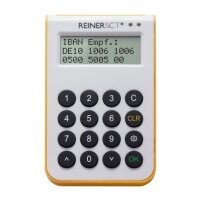 ReinerSCT Reiner SCT cyberJack one - Weiß - Gelb - LCD - 5 V - 68 mm - 114 mm - 12 mm