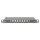 DIGITUS DN-91608S-SL-EA - CAT 6A Patch Panel, geschirmt,8-Port 1/2HE, 10", Rack Mount,schwarz RAL 9005