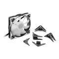 Sharkoon SilentStorm 120 PWM - Ventilator - 12 cm - 400 RPM - 1400 RPM - 93,6 m³/h - Transparent