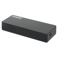 IC Intracom 8-Port Fast Ethernet Switch Desktop-Format Kunststoffgehäuse IEEE 802.3az Energy - Switch - 8-Port