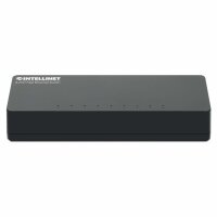 IC Intracom 8-Port Fast Ethernet Switch Desktop-Format Kunststoffgehäuse IEEE 802.3az Energy - Switch - 8-Port