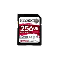 Kingston 256GB Canvas React Plus SDXC UHS-II 300R/260W U3...
