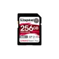 Kingston 256GB Canvas React Plus SDXC UHS-II 300R/260W U3 V90 for Full HD/4K/8K - 256 GB - SD - Klasse 10 - UHS-II - 300 MB/s - 260 MB/s