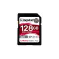 Kingston 128GB Canvas React Plus SDXC UHS-II 300R/260W U3 V90 for Full HD/4K/8K - 128 GB - SD - Klasse 10 - UHS-II - 300 MB/s - 260 MB/s