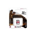 Kingston 32GB Canvas React Plus SDHC UHS-II 300R/260W U3 V90 for Full HD/4K/8K - 32 GB - SD - Klasse 10 - UHS-II - 300 MB/s - 260 MB/s