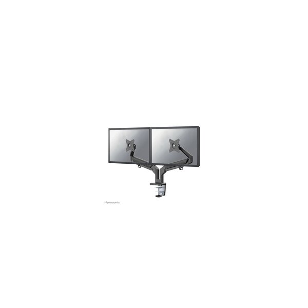 Neomounts DS70-810BL2 Monitorarm 17-32" - Gasfeder - platzsparend - 180°-Stopp - Klemme/Durchführung - 43,2 cm (17") - 81,3 cm (32") - 100 x 100 mm - Höhenverstellung - Schwarz