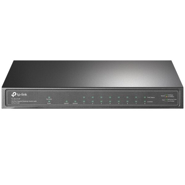 TP-LINK TL-SG1210P - Unmanaged - Gigabit Ethernet (10/100/1000) - Power over Ethernet (PoE) - Wandmontage