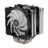 SilverStone Hydrogon D120 - Luftkühlung - 12 cm - 56,23 cfm - Schwarz