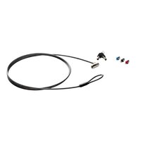 HP Sure Key Cable Lock - 1,83 m - Schlüssel - Schwarz - Silber