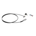 HP Sure Key Cable Lock - 1,83 m - Schlüssel - Schwarz - Silber