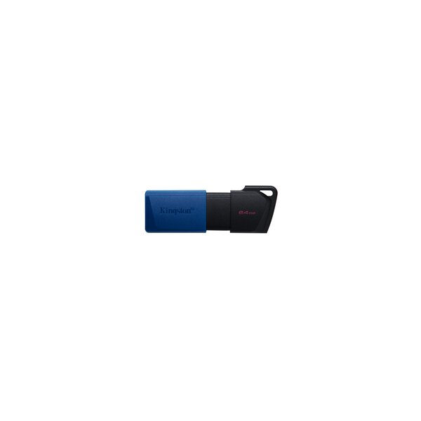 Kingston DataTraveler 64GB USB3.2 Gen 1 Exodia M (Schwarz + Blau) - 64 GB - USB Typ-A - 3.2 Gen 1 (3.1 Gen 1) - Dia - 10 g - Schwarz - Blau