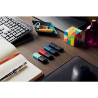 Kingston DataTraveler 64GB USB3.2 Gen 1 Exodia M (Schwarz + Blau) - 64 GB - USB Typ-A - 3.2 Gen 1 (3.1 Gen 1) - Dia - 10 g - Schwarz - Blau