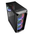 Sharkoon TK5M RGB ATX - Desktop - PC - Schwarz - ATX - micro ATX - Mini-ITX - Metall - Kunststoff - Gehärtetes Glas - Multi