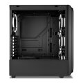 Sharkoon TK5M RGB ATX - Desktop - PC - Schwarz - ATX - micro ATX - Mini-ITX - Metall - Kunststoff - Gehärtetes Glas - Multi