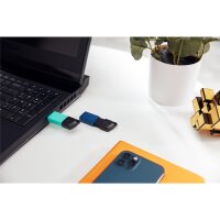 Kingston DataTraveler 256GB USB3.2 Gen1 Exodia M (Schwarz + Türkis) - 256 GB - USB Typ-A - 3.2 Gen 1 (3.1 Gen 1) - Dia - 10 g - Schwarz - Türkis