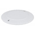 Manhattan Kabelloses Induktionsladegerät 5 W - Qi™-zertifizierter Wireless Charger - sichere Ladung mit 5 W (5 V/1 A) - rundes Ladepad - weiß - Drinnen - USB - 5 V - 0,5 m - Weiß