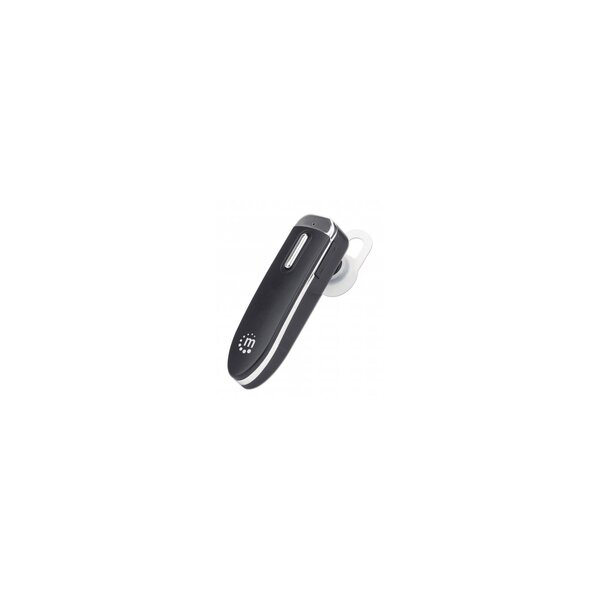 Manhattan Bluetooth-Headset - Bluetooth 4.0 + EDR - In-Ear Design - omnidirektionales Mikrofon - integrierte Bedienelemente - schwarz - Kabellos - Anrufe/Musik - 12 g - Kopfhörer - Schwarz