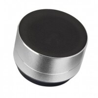 Manhattan 165327 altoparlante portatile Nero METALLIC...