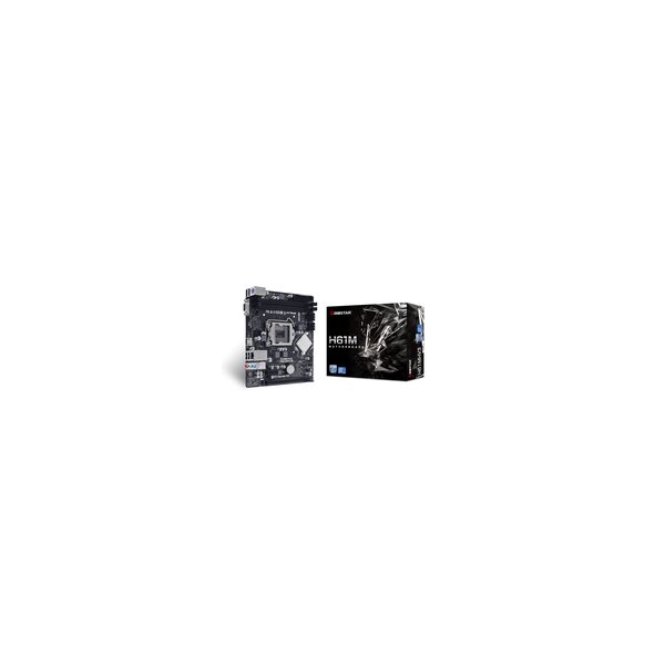 Biostar H61MHV3 - Intel - LGA 1155 (Socket H2) - Intel® Celeron® - Intel® Core™ i3 - Intel® Core™ i5 - Intel® Core™ i7 - Intel® Pentium® - LGA 1155 (Socket H2) - DDR3-SDRAM - DIMM