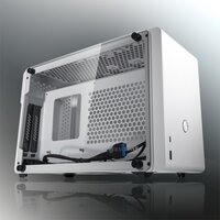RAIJINTEK Ophion Mini-ITX Gehäuse Tempered Glass - weiß - Gehäuse - Mini-ITX
