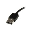 StarTech.com USB 2.0 10/100 Mbit Ethernet Adapter - Lan Nic USB Netzwerkadapter - Kabelgebunden - USB - Ethernet - 200 Mbit/s - Schwarz
