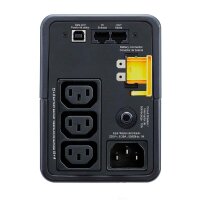 APC Back-UPS 500VA - 230V - AVR - IEC Ausgänge - Line-Interaktiv - 0,5 kVA - 300 W - Sine - 140 V - 300 V