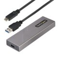 StarTech.com USB-C M.2 Externes Gehäuse für NVMe und SATA M.2 - USB-C/USB-A auf M.2 NVMe/SATA SSD - 10Gbit/s - M/B+M key M.2 Laufwerke - 2230/2242/2260/2280 - Aluminiumgehäuse - werkzeuglos - USB-C und USB-A Kabel - SSD-Gehäuse - M.2 - M.2 - 10 Gbit/s - U