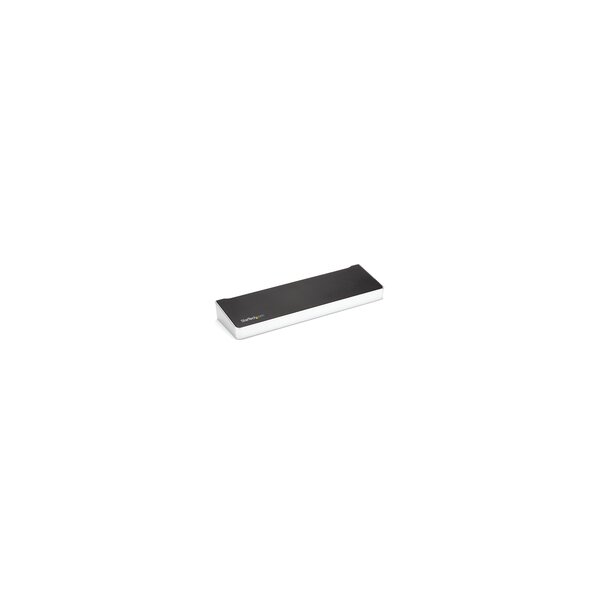 StarTech.com 4K USB-C Dock - Dreifach UHD 4K Monitor Dockingstation - Mac & Windows - USB-C zu HDMI & DisplayPort - 60W Power Delivery - 5x USB 5Gbps Hub - Kabelgebunden - USB 3.2 Gen 1 (3.1 Gen 1) Type-C - 3,5 mm - 10,100,1000 Mbit/s - IEEE 802.3 - IEEE