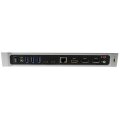 StarTech.com 4K USB-C Dock - Dreifach UHD 4K Monitor Dockingstation - Mac & Windows - USB-C zu HDMI & DisplayPort - 60W Power Delivery - 5x USB 5Gbps Hub - Kabelgebunden - USB 3.2 Gen 1 (3.1 Gen 1) Type-C - 3,5 mm - 10,100,1000 Mbit/s - IEEE 802.3 - IEEE