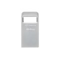 Kingston DataTraveler 64GB Micro 200MB/s Metal USB 3.2 Gen 1 - 64 GB - USB Typ-A - 3.2 Gen 1 (3.1 Gen 1) - 200 MB/s - Ohne Deckel - Silber