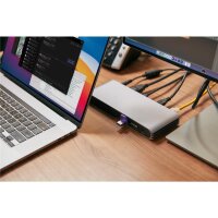 Kingston DataTraveler 64GB microDuo 3C 200MB/s dual USB-A + USB-C - 64 GB - USB Type-A / USB Type-C - 3.2 Gen 1 (3.1 Gen 1) - 200 MB/s - andere - Violett - Edelstahl
