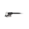 Kensington MicroSaver 2.0 Keyed Laptop Lock - Sicherheitskabel - Silber