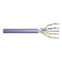 DIGITUS DK-1615-VH-305 - CAT 6 U-UTP Installationskabel, 250 MHz Cca (EN 50575), AWG 23/1, Simplex, Violett