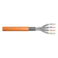 DIGITUS DK-1743-VH-250 - CAT 7 S-FTP Installationskabel, 1200 MHz Dca (EN 50575), AWG 23/1,250 m Box, SX, orange
