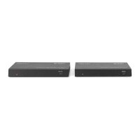 DIGITUS DS-55508 - HDBaseT HDMI Extender Set, 150 m 4K/60Hz, 18 Gbps, YUV 4:4:4, HDR