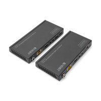 DIGITUS DS-55512 - HDBaseT HDMI KVM Extender 4K/30Hz, 70 m, 10.2 Gbps, HDCP 2.2